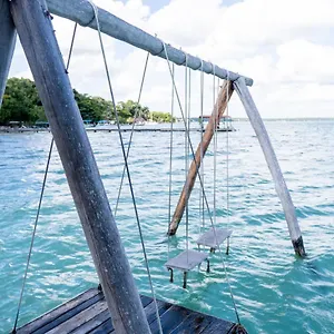 Apartamento Private Bungalow @ 7 Colors Lagoon, Bacalar